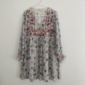 Mystree | Long Sleeve Dress | Medium